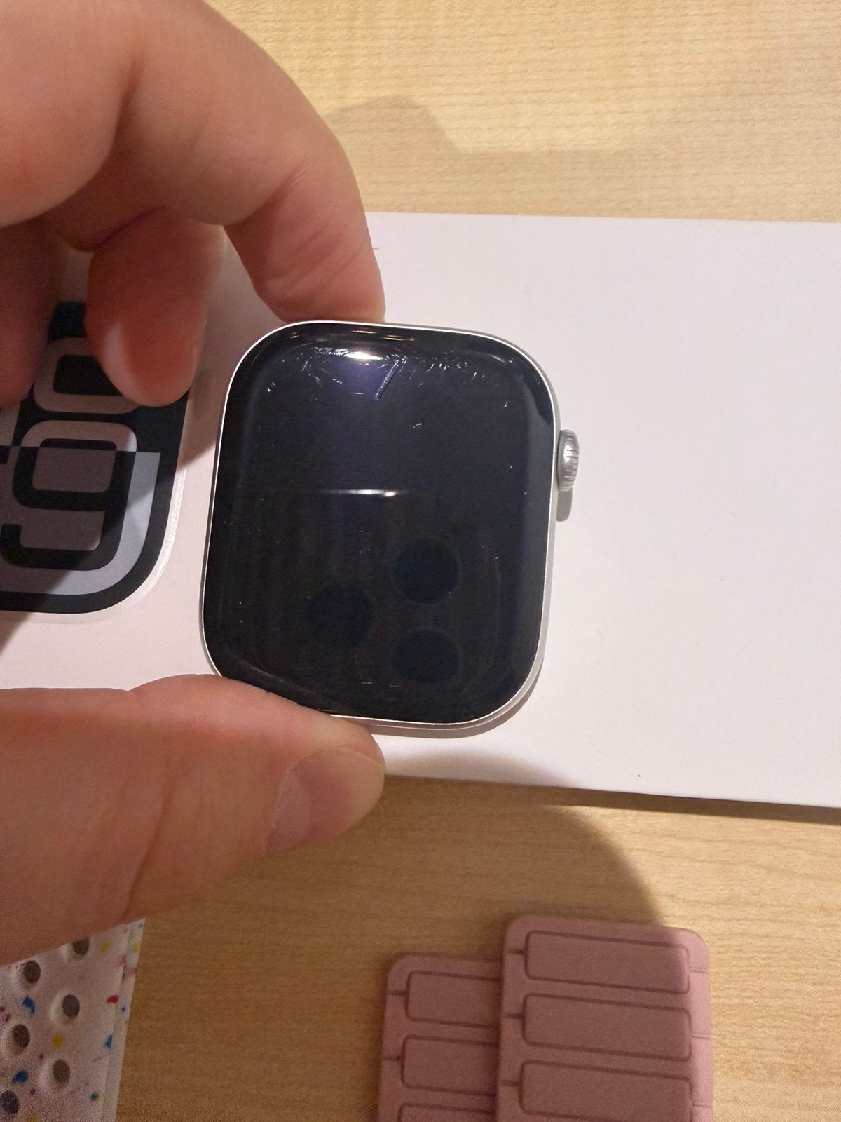Apple Watch Series 10 46mm Zilver GPS + Cellular, Gebruikt, Hartslag, IOS, Ophalen of Verzenden