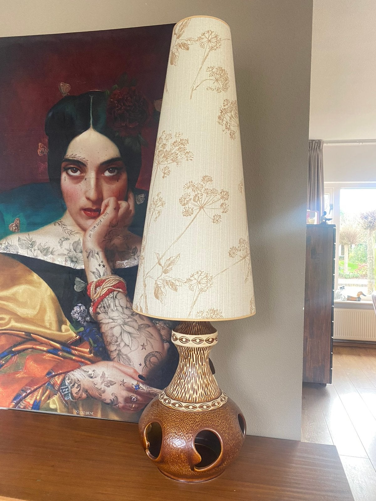 West Germany vaaslamp space age jaren '70, Ophalen