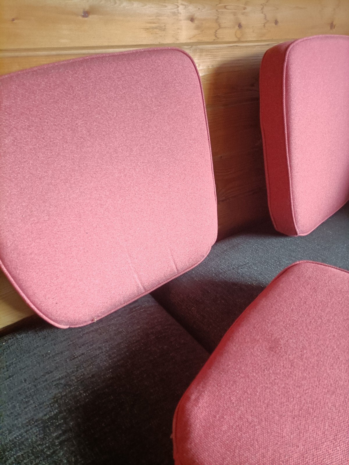 6x Madison zitting kussen rood, Ophalen