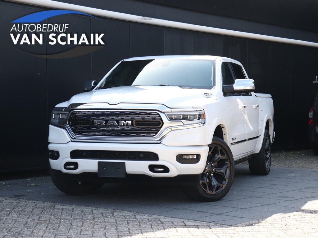 Dodge Ram 1500 5.7 V8 4x4 Crew Cab Limited | LEDER | MEMORY, Auto's, Dodge, Bedrijf, Te koop, RAM 1500, 4x4, ABS, Achteruitrijcamera