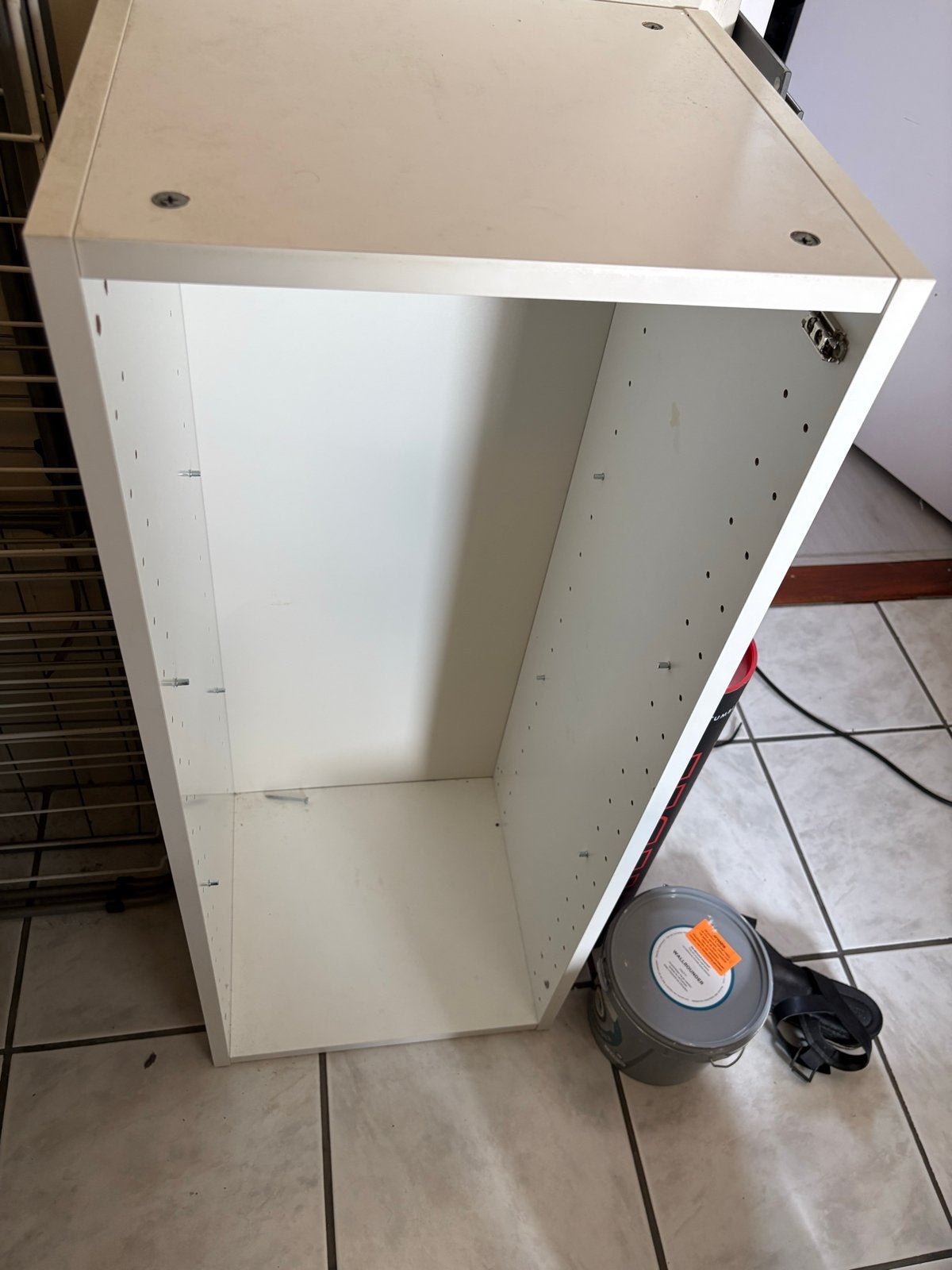 Ikea Method kast 40x100 cm met grijze deurtje, Ophalen, Gebruikt