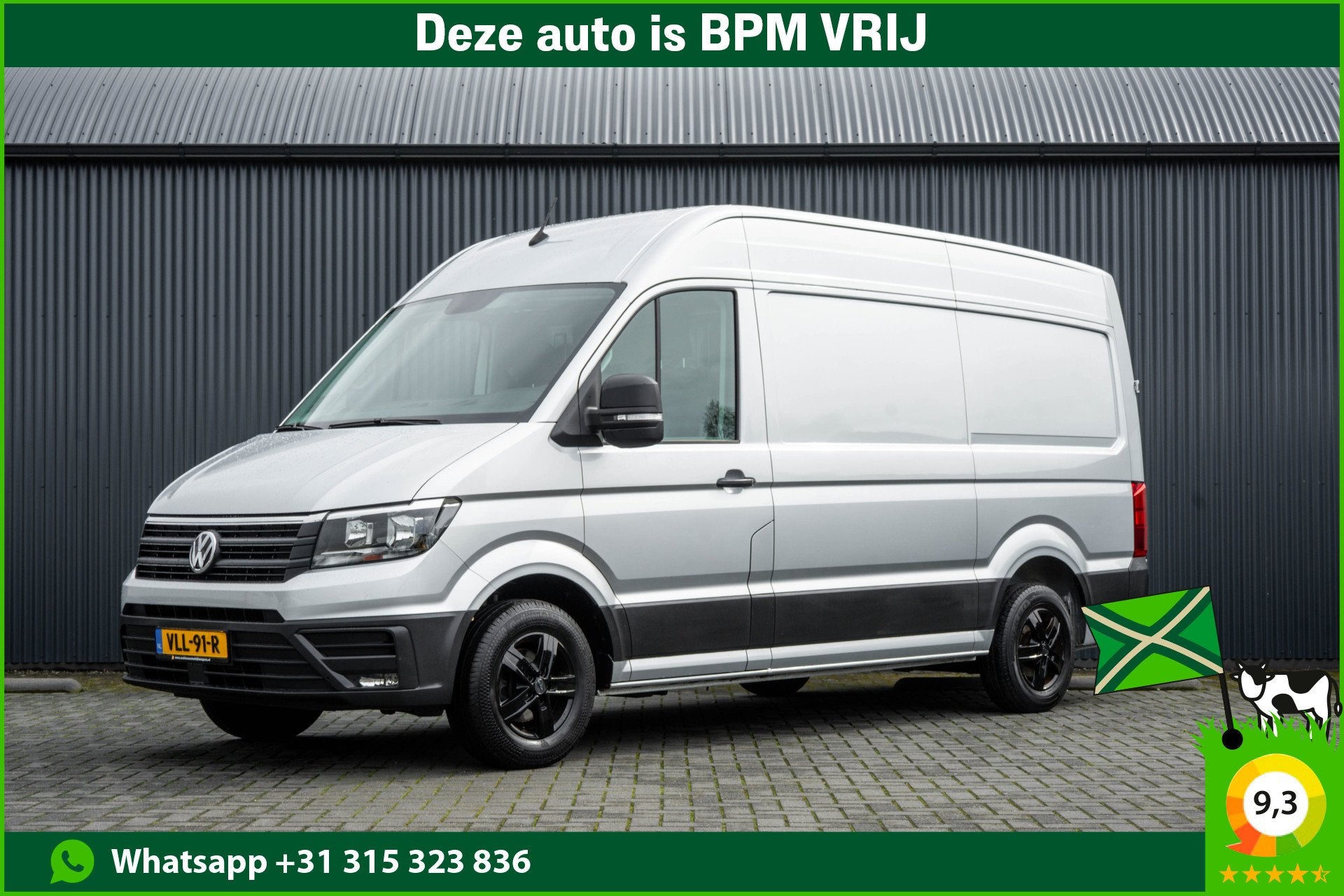 Volkswagen Crafter L3H3 | 140 PK | Automaat | Carplay | Came, Auto's, Stof, Gebruikt, 4 cilinders, Volkswagen