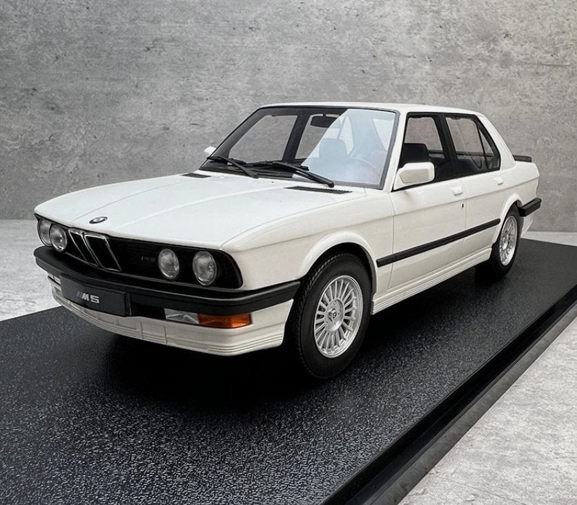 1:18 BMW E28 M5 - Wit NIEUW & ZELDZAAM, Overige merken, Auto, ., Ophalen of Verzenden
