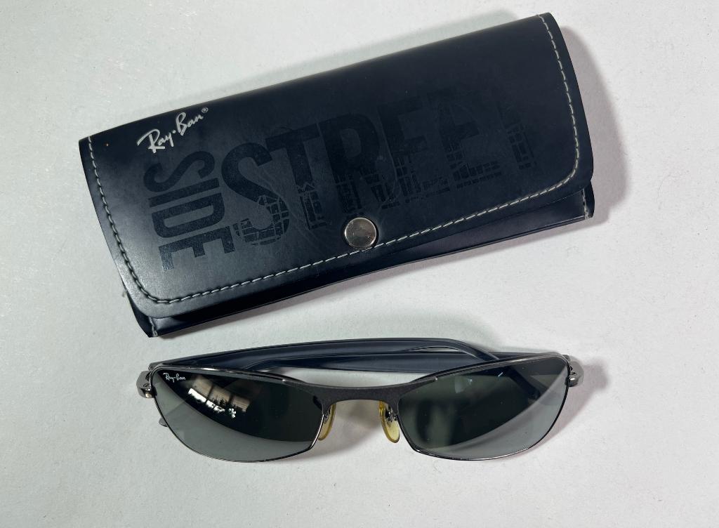 Ray-Ban Bausch and Lomb Sidestreet W2345 zonnebril, Gebruikt, Zonnebril, Bruin, Ophalen of Verzenden