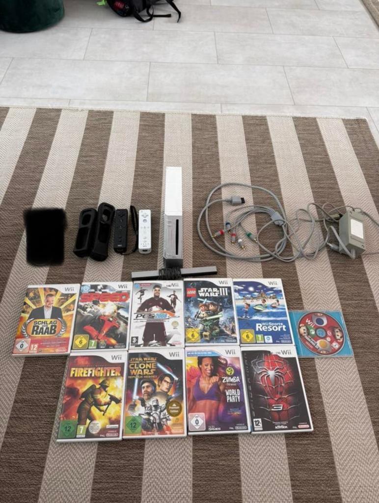Nintendo Wii set!, Spelcomputers en Games, Spelcomputers | Nintendo Wii, Ophalen of Verzenden, Zo goed als nieuw, Met 2 controllers