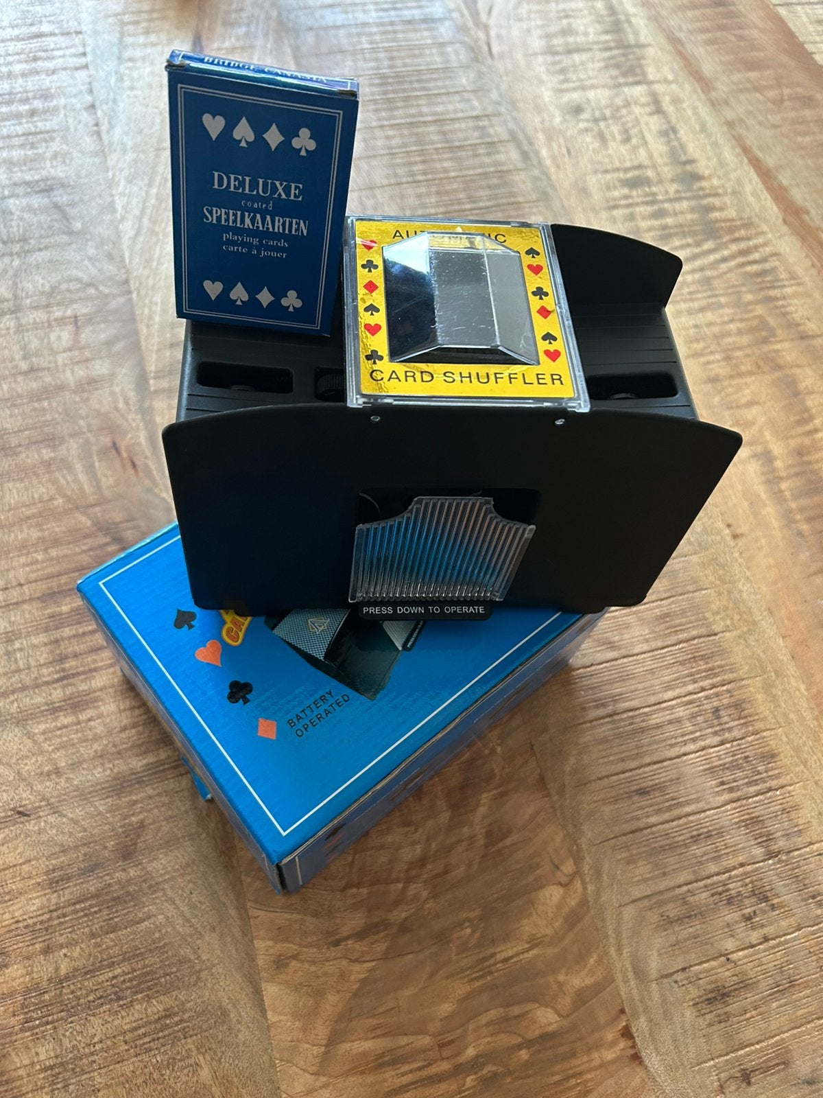 Kaartschudmachine, Ophalen of Verzenden, Zo goed als nieuw