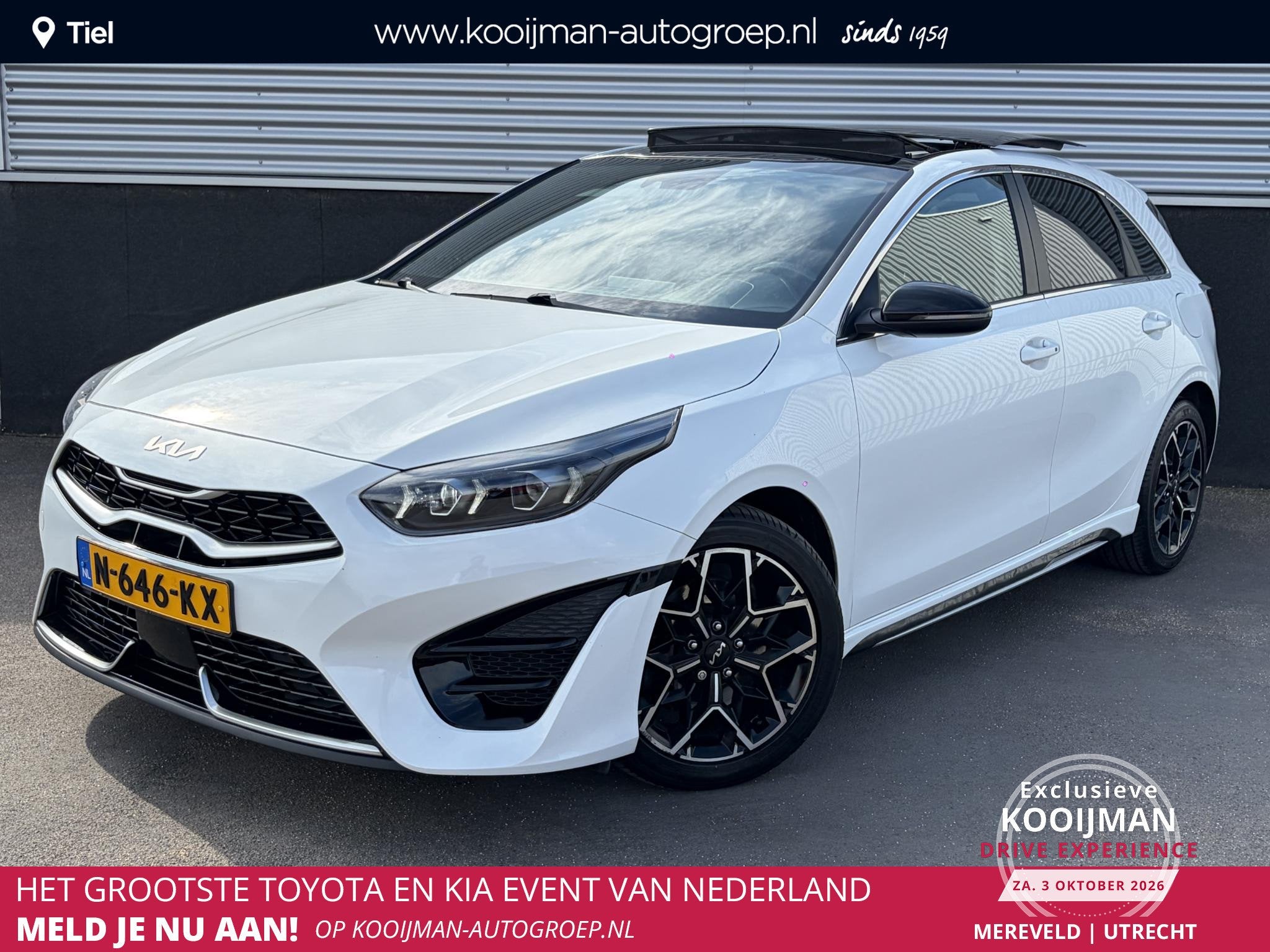 Kia Ceed 1.0 T-GDi GT-Line Schuif/kanteldak, Nieuw logo! Sto