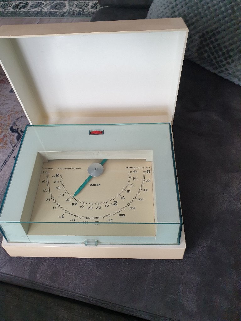 vintage analoge wandweegschaal Krups, Ophalen of Verzenden, Huis en Inrichting