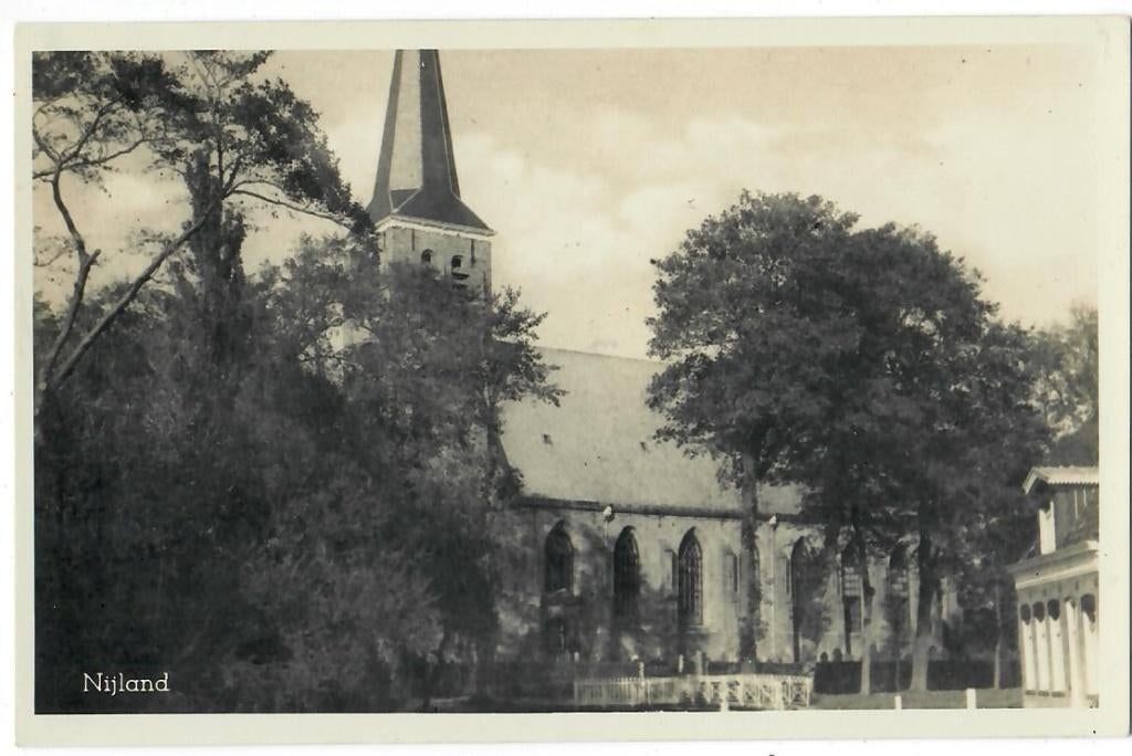 Nijland, Verzenden, 1940 tot 1960, Ongelopen, Friesland