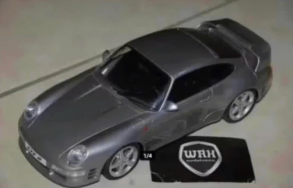 1:18 PORSCHE 911 RUF CTR2 GT spirit resin no box WRH, Verzenden, Zo goed als nieuw, Auto, Overige merken
