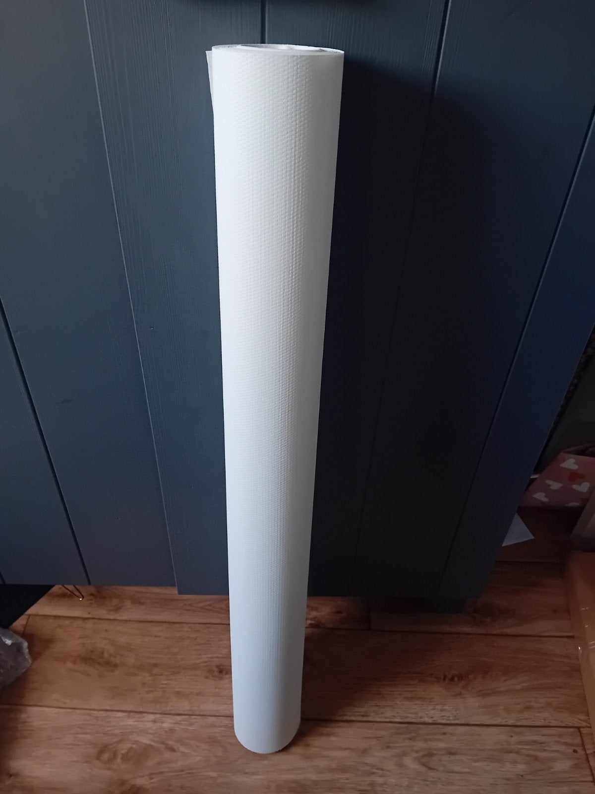 Sencys glasvliesbehang ruit klein - 25 m - 136 g/m², Ophalen, Zo goed als nieuw, 15 m² of meer, Overige typen