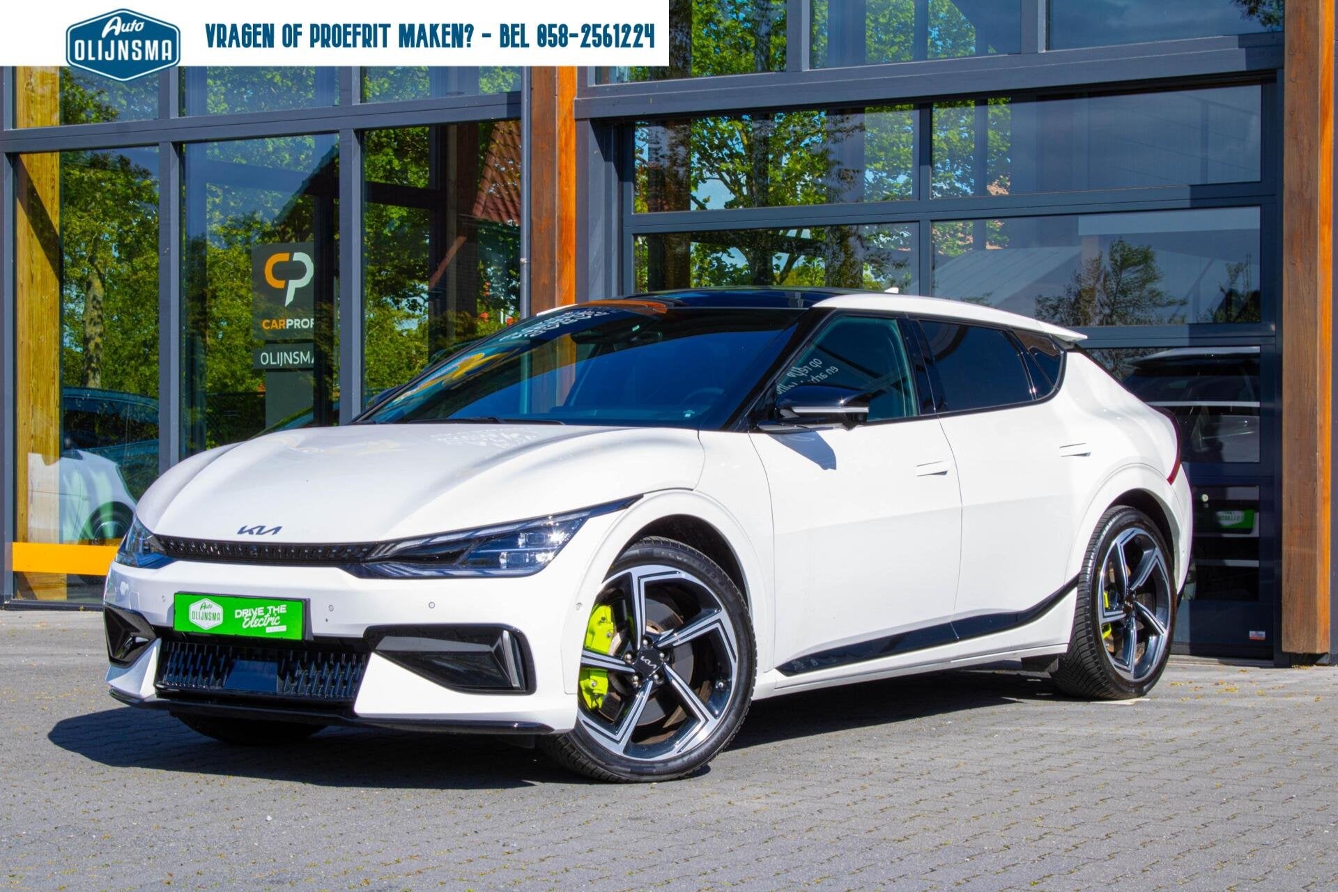 Kia EV6 Performance GT AWD 77.4 kWh|Stoel Verkoeling+Verwarm, Automaat, Met garantie (alle), Leder, Vierwielaandrijving