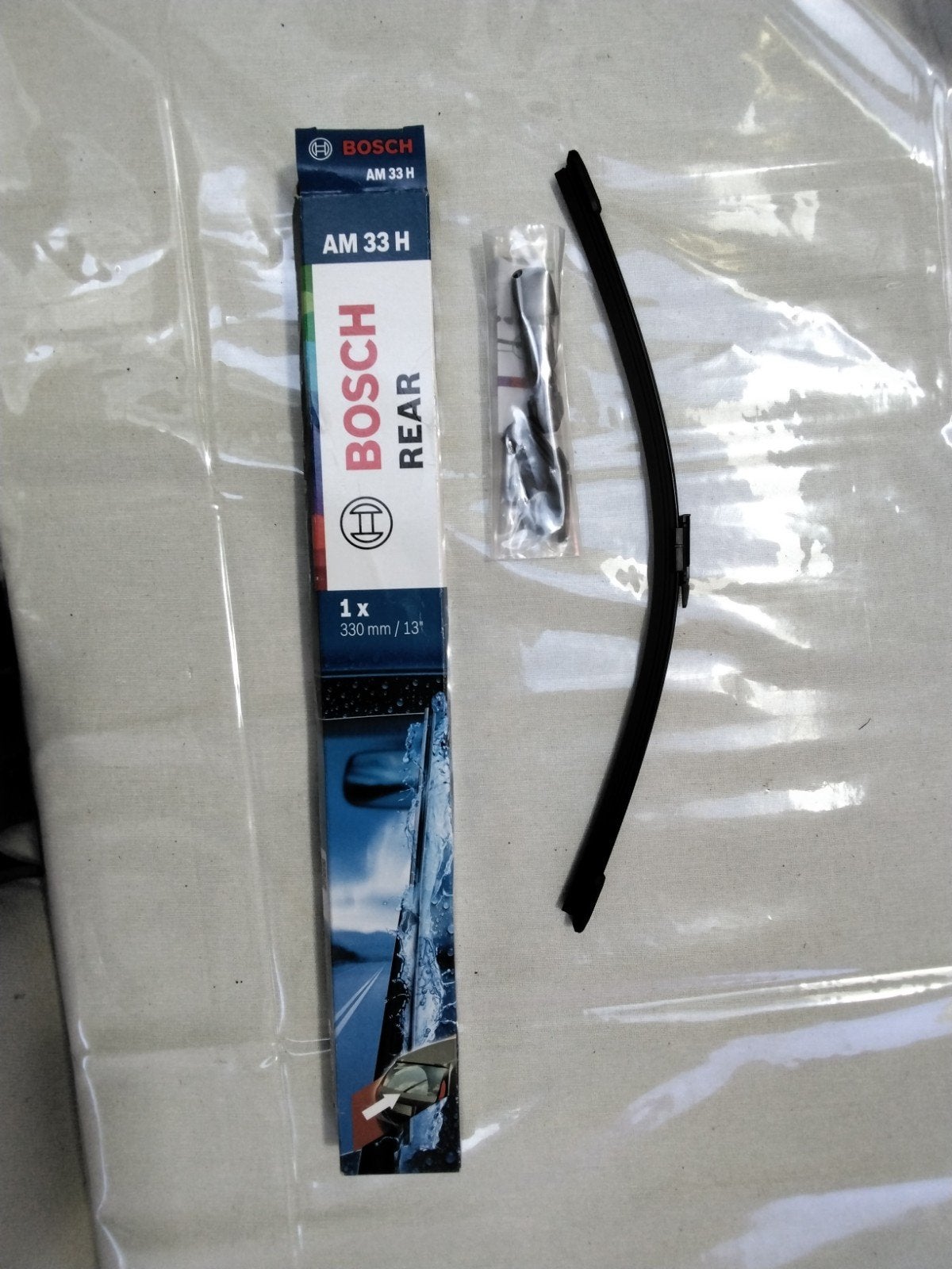 Nieuwe Bosch ruitenwisser achter AM 33 H - 330 mm, Ophalen of Verzenden, Nieuw, BMW