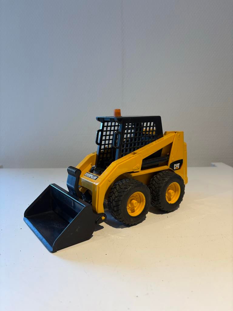 Bruder Caterpillar CAT Skid Steer Loader Speelgoed, Ophalen of Verzenden, Gebruikt