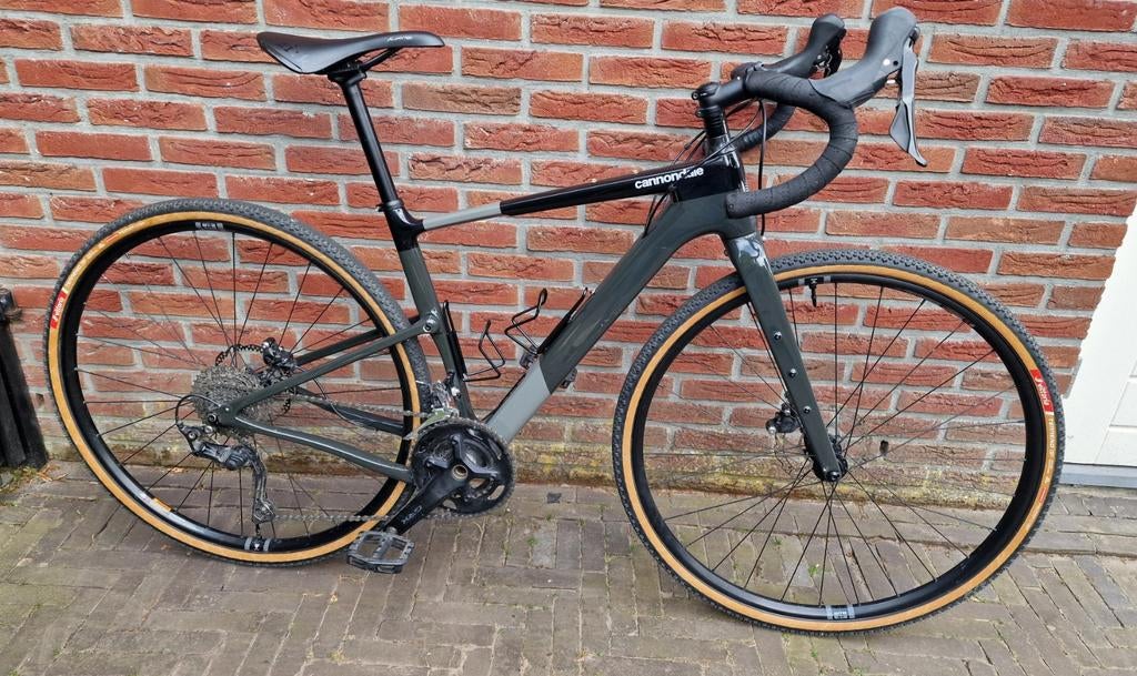 GRAVELBIKE Carbon Cannondale Topstone 4, weinig km!, Fietsen en Brommers, Fietsen | Racefietsen, Gebruikt, Carbon, Overige maten