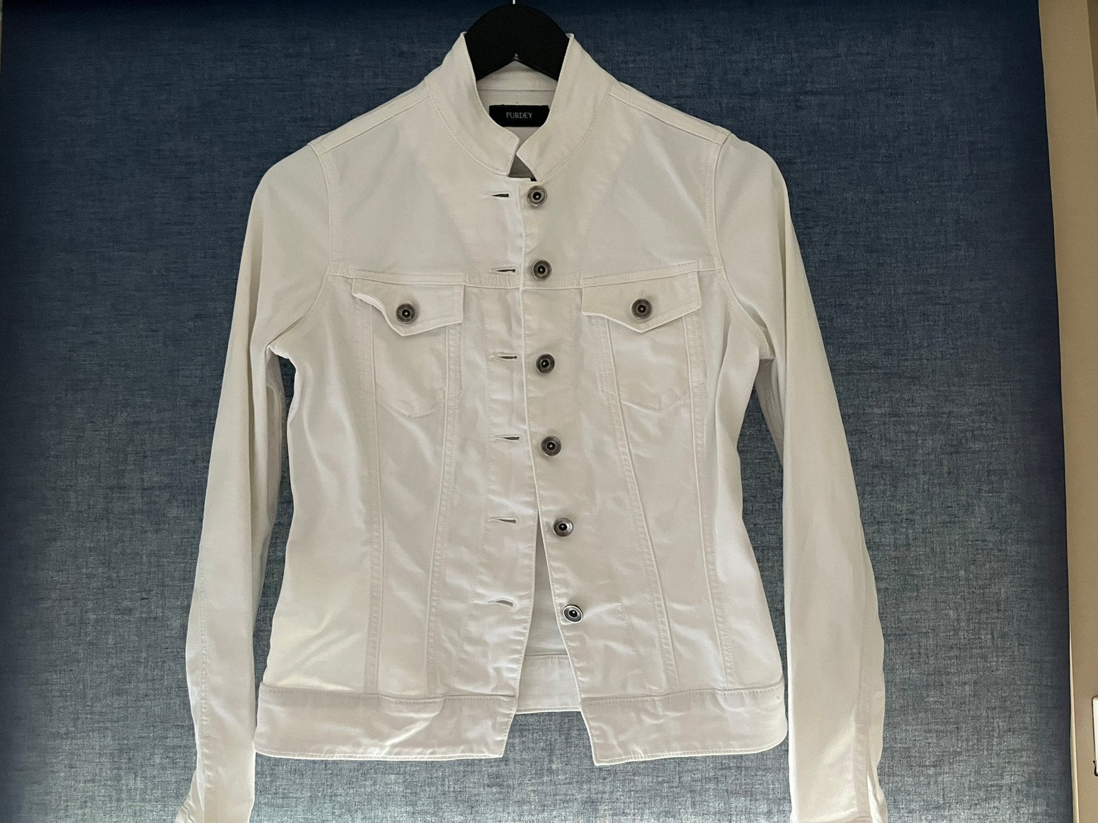 Purdey wit jeans jasje maat 34, Ophalen of Verzenden, Gedragen, Maat 34 (XS) of kleiner, Wit