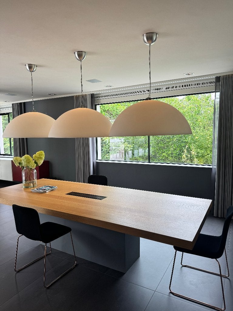 Formadri Basic Dome design hanglampen 5 stuks (3 + 2 serie), Ophalen, Modern - design, E27 (groot), Zo goed als nieuw