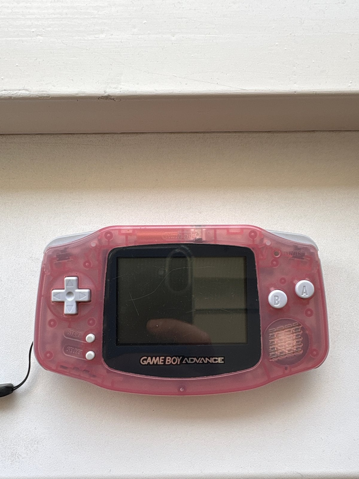 Game Boy Advance - Transparant Roze, Ophalen of Verzenden, Gebruikt, Game Boy Advance