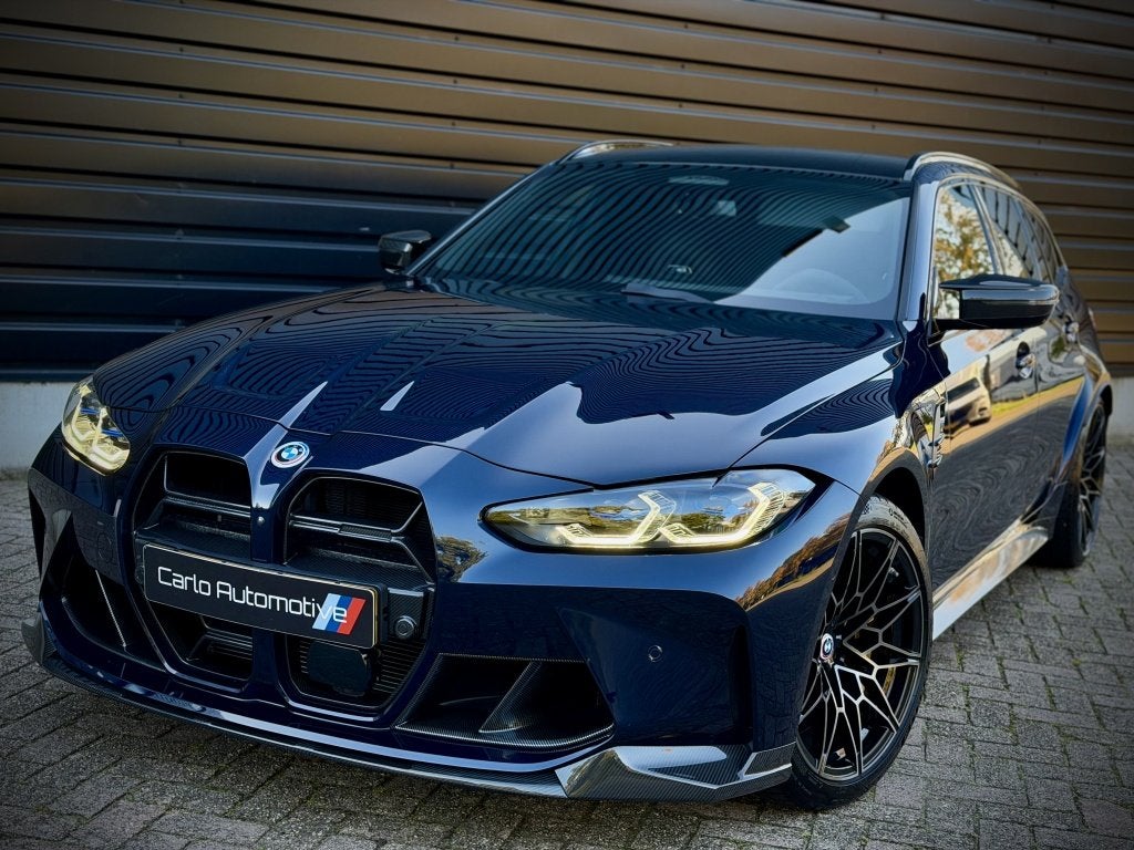 Bmw 3-serie Touring M3 xDrive COMP. LASER|CERAMIC|CARBON|HK, Dealer onderhouden, Gebruikt, 2993 cc, Blauw