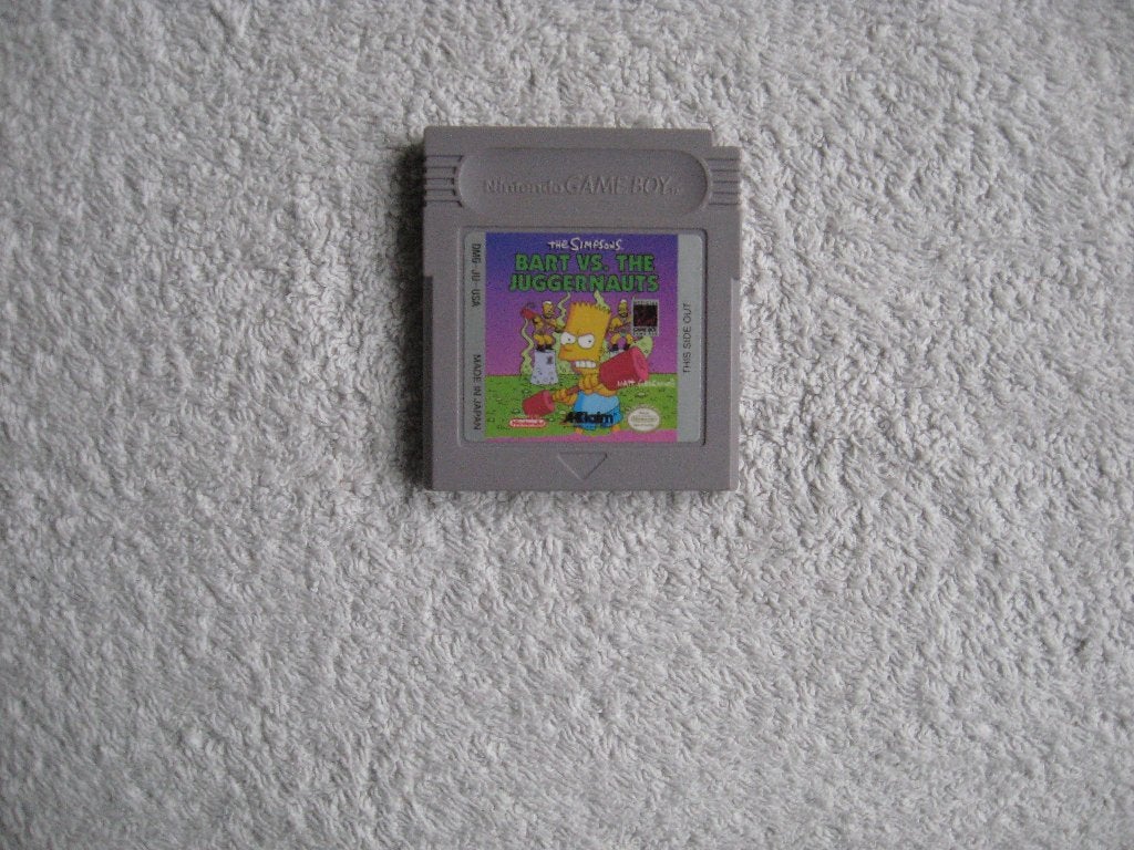 voor Game Boy - The Simpsons Bart vs. The Juggernauts (USA), Spelcomputers en Games, Gebruikt, Overige genres, 1 speler, Ophalen of Verzenden