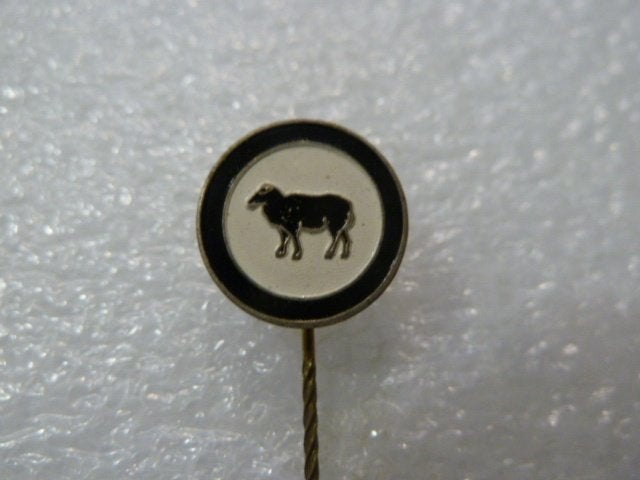 Speldje met schaap - Vintage, Ophalen of Verzenden, Gebruikt, Dier of Natuur, Speldje of Pin