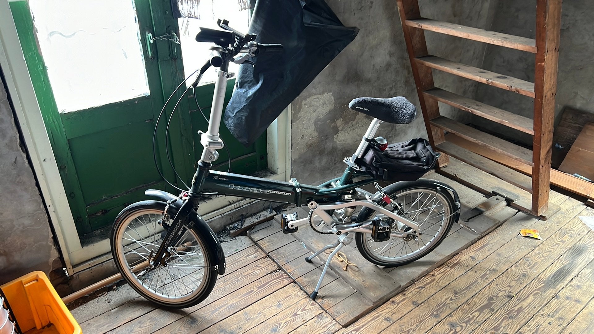 Koga Miyata Founder vouwfiets, 20 inch of meer, Gebruikt, Velgrem, Versnellingen