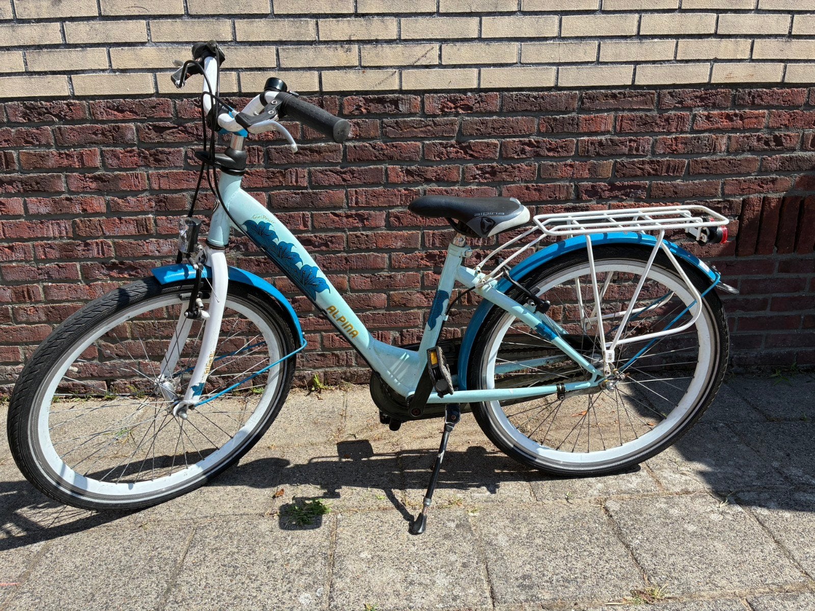 Alpina 24 inch kinderfiets met versnellingen, Ophalen, Alpina, Versnellingen, Gebruikt