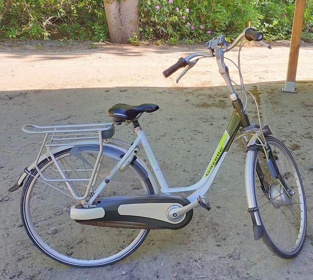 Gazelle innergy met nieuwe accu, Ophalen, Gebruikt, 56 cm of meer, Schijfrem