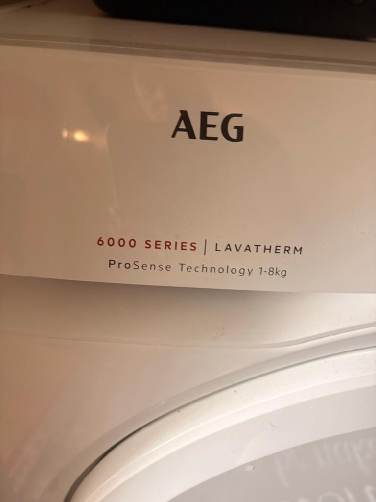 AEG Lavatherm 6000 Series ProSense 8kg - defect, Witgoed en Apparatuur, Wasdrogers, Ophalen, 6 tot 8 kg, Voorlader, Niet werkend