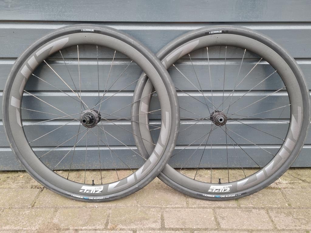 Zipp 303 Firecrest carbon wielset XDR, Zipp, Gebruikt, Racefiets, Carbon