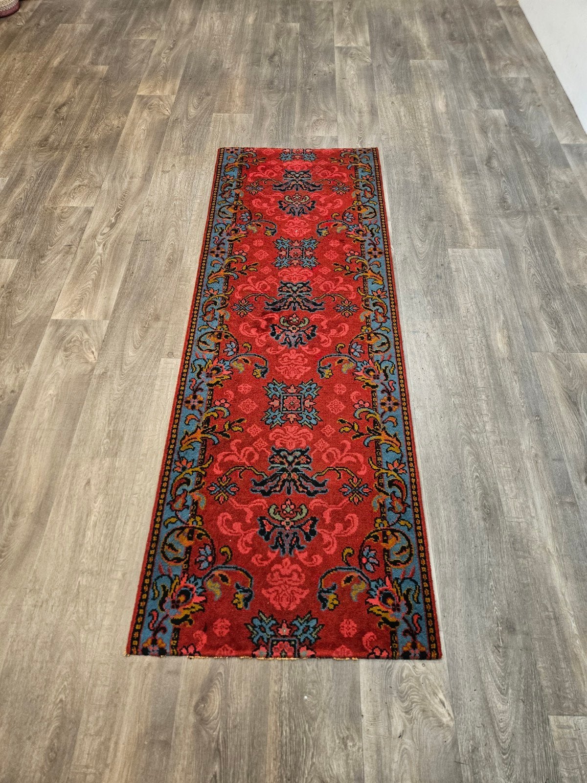 Perzische Loper. Prachtige kleuren en patronen! Weg = Weg!, Perzisch, 200 cm of meer, Zo goed als nieuw, Rechthoekig