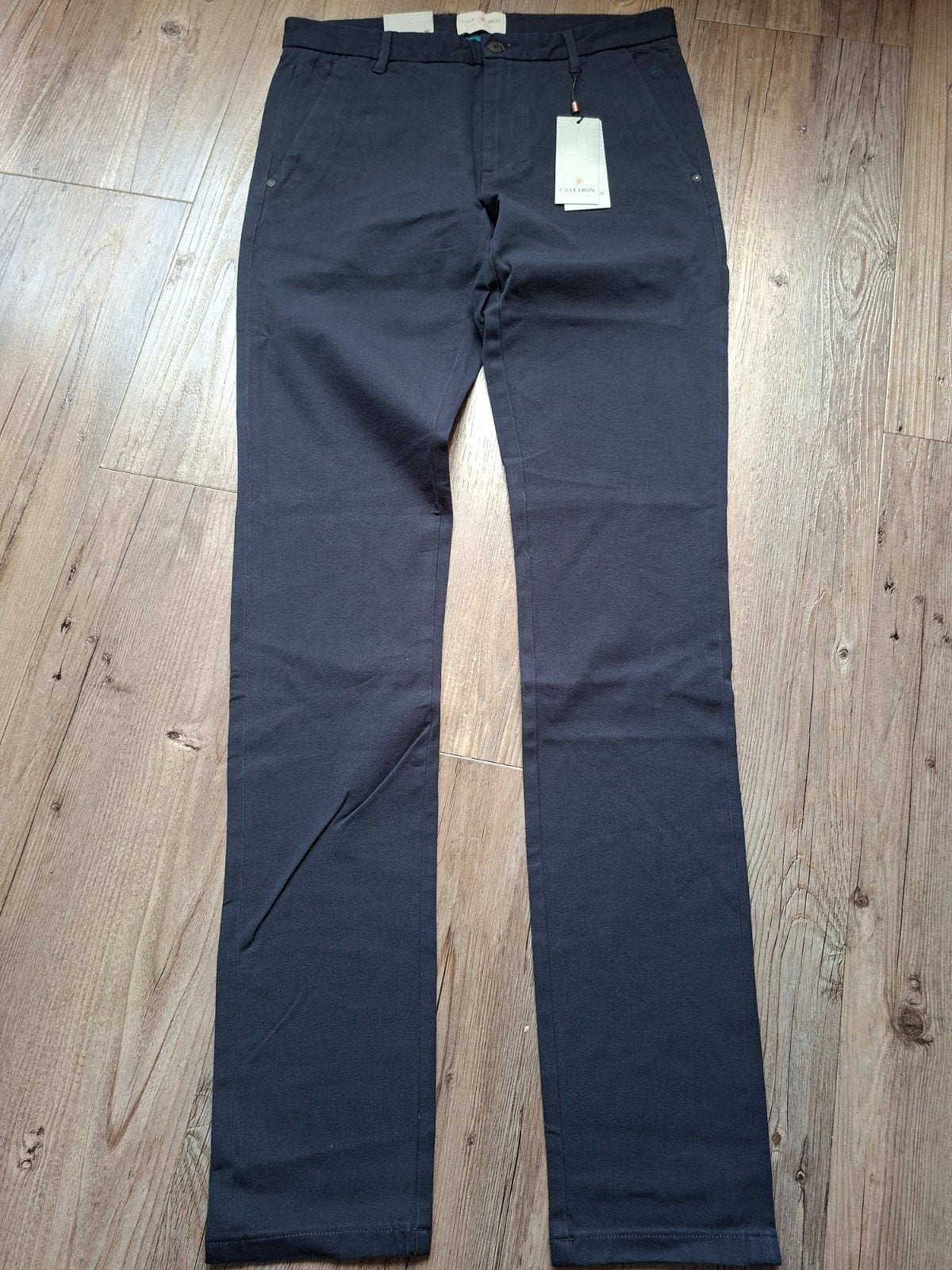 CAST IRON Riser slimfit chino W30 L34 3 voor €149,95, Blauw, Nieuw, Ophalen of Verzenden, Cast Iron