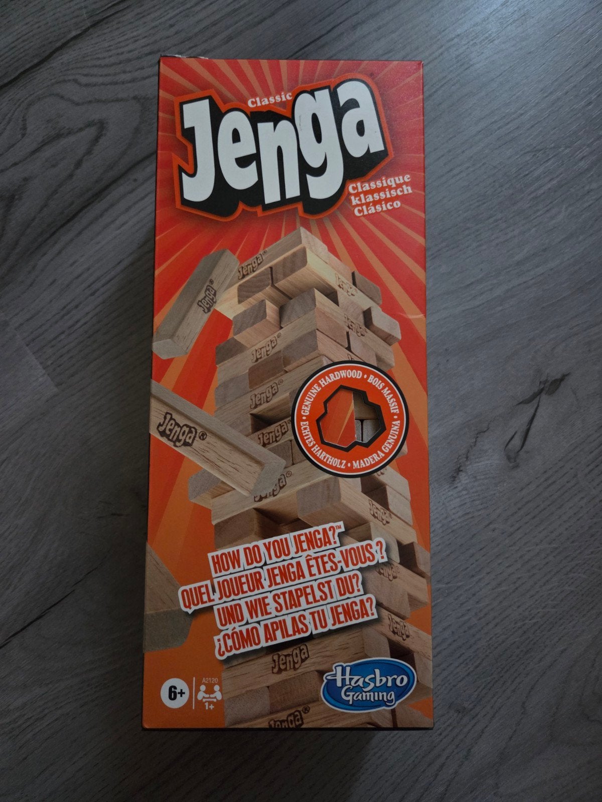 Jenga Classic, Vijf spelers of meer, Ophalen of Verzenden, Gebruikt, Hasbro Gaming