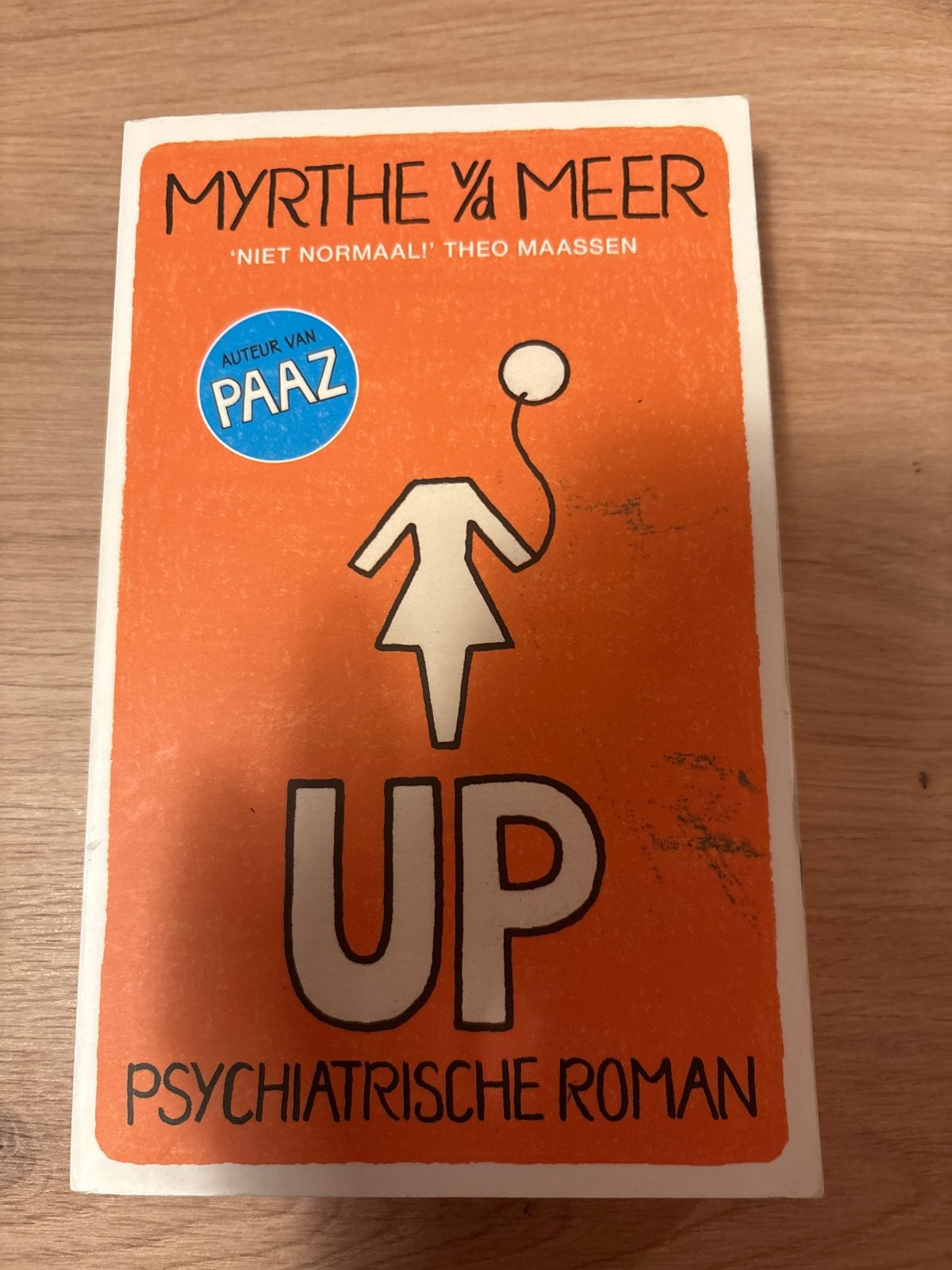 Myrthe van der Meer - UP (Psychiatrische roman), Ophalen of Verzenden, Gelezen, Nederland