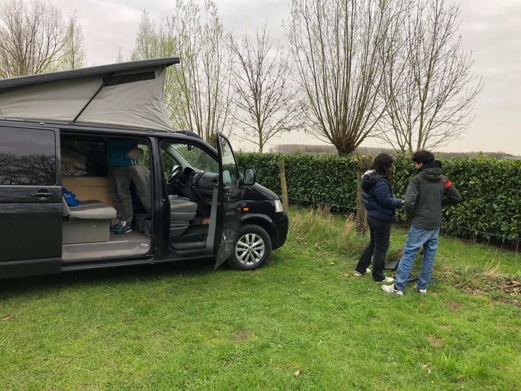 VW T5 als California ingericht, Chemisch toilet, Watertank (Schoon), Volkswagen, Particulier