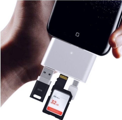 Type-C USB HUB met Card Reader, Ophalen of Verzenden, Nieuw, USB-hub, Telefoon