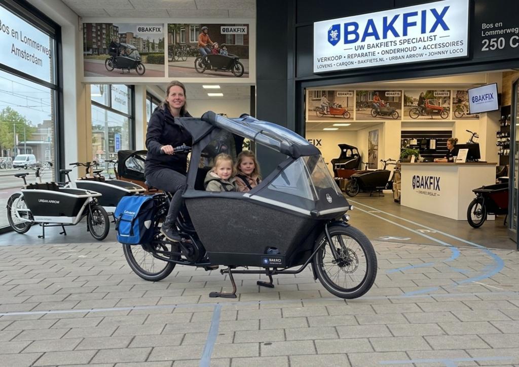 Urban Arrow Performance Line bakfiets met 500Wh accu (2021), Overige merken, Amsterdam, Nederland, Gebruikt, Huif