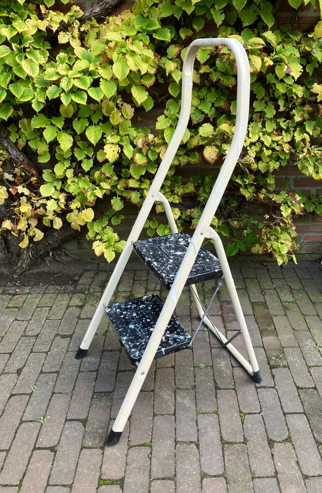 Trapje met brede treden, Ophalen, Gebruikt, Trap, Opvouwbaar of Inschuifbaar