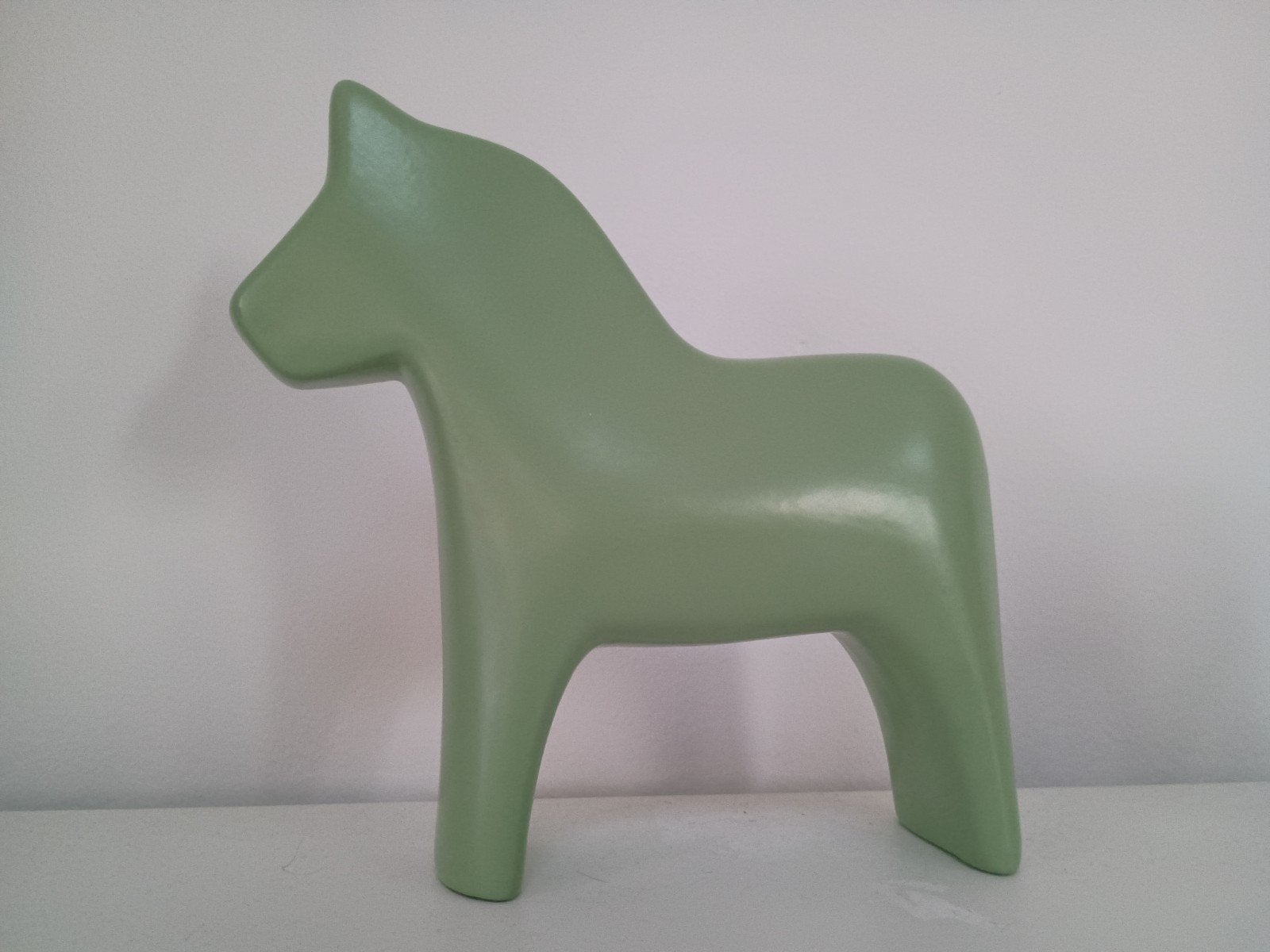 IKEA paard Klotplatan keramiek vintage mintgroen, Ophalen of Verzenden