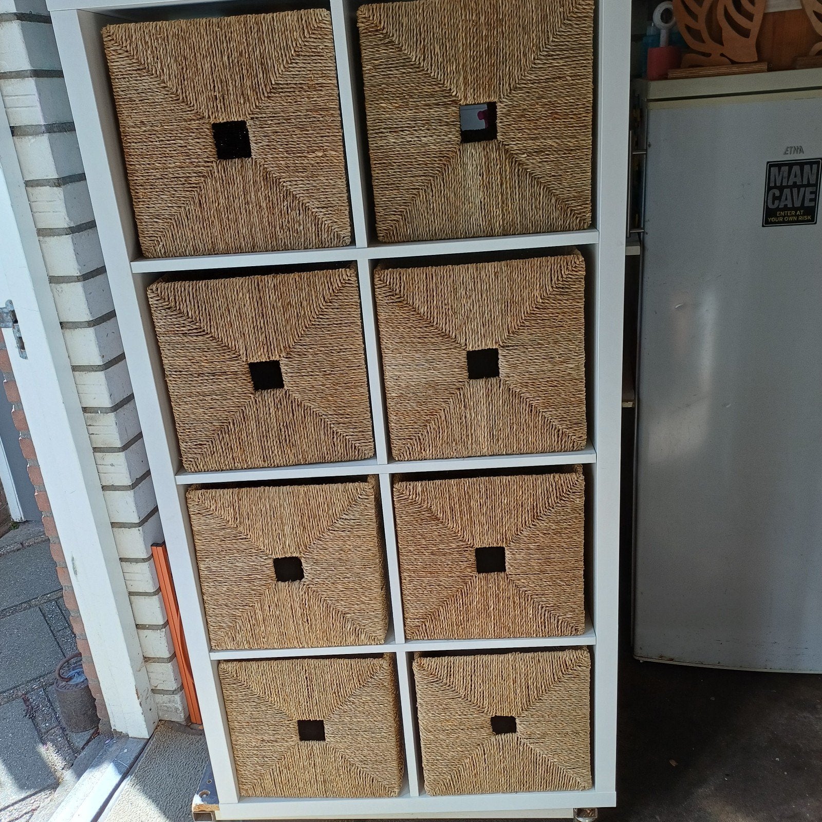 ikea knipsa manden  voor kallax en expedit vakkenkast kast, Ophalen, Nieuw