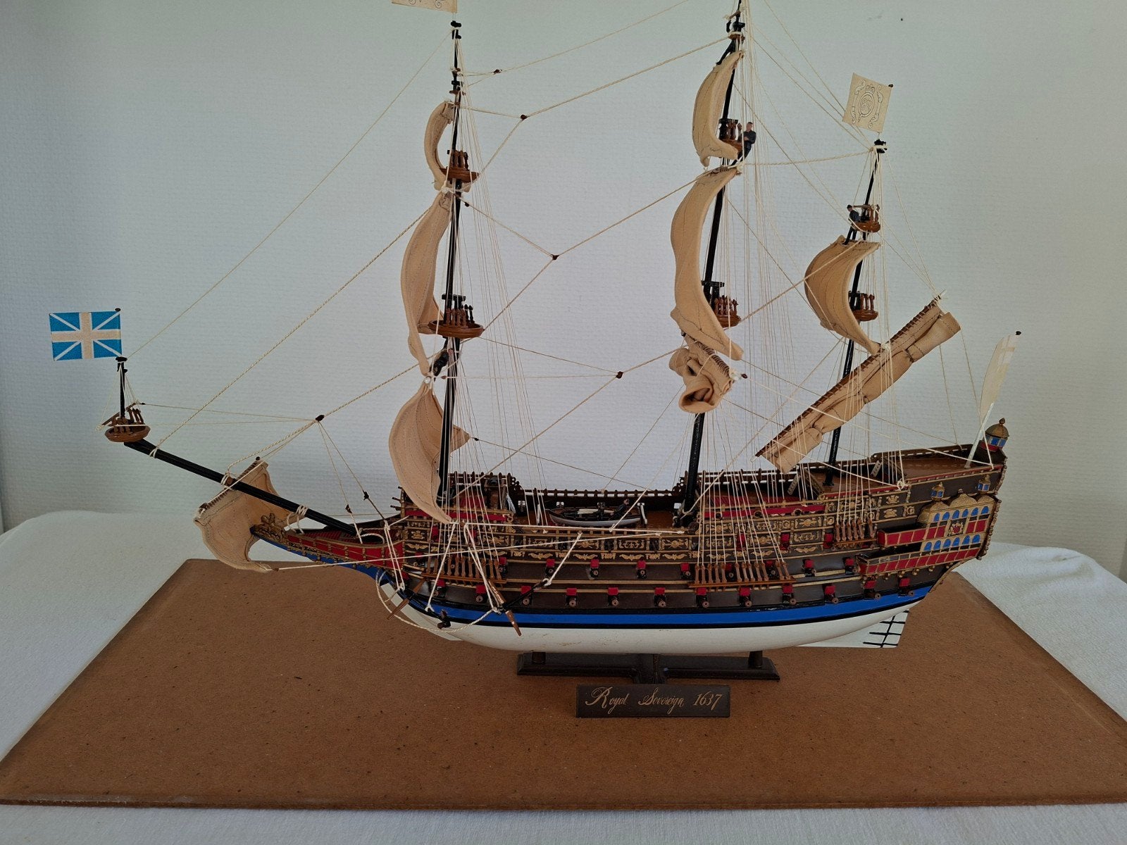 Prachtig schaalmodel Royal Sovereign 1637, Ophalen, Zo goed als nieuw, Groter dan 1:32, Overige merken