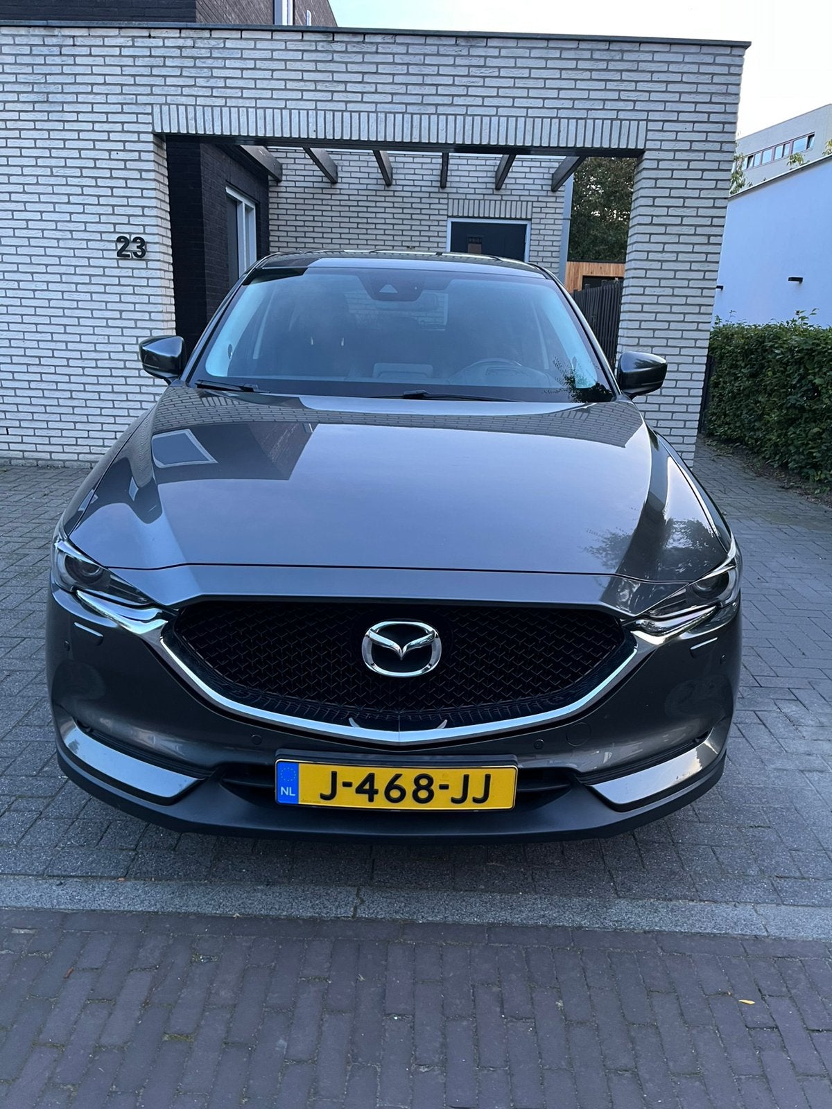 Mazda CX-5 2.5 Skyactiv-g 194pk 4WD Aut 2017 Grijs, Automaat, 194 pk, 4 cilinders, 2000 kg