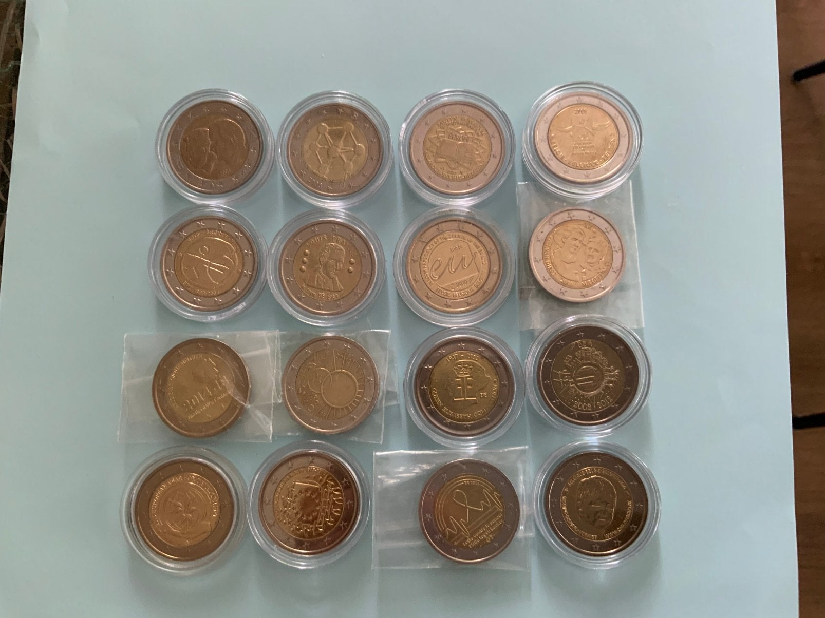 16X SPECIALE 2 EUROMUNTEN BELGIE, Postzegels en Munten, Munten | Europa | Euromunten, Ophalen of Verzenden, België, 2 euro