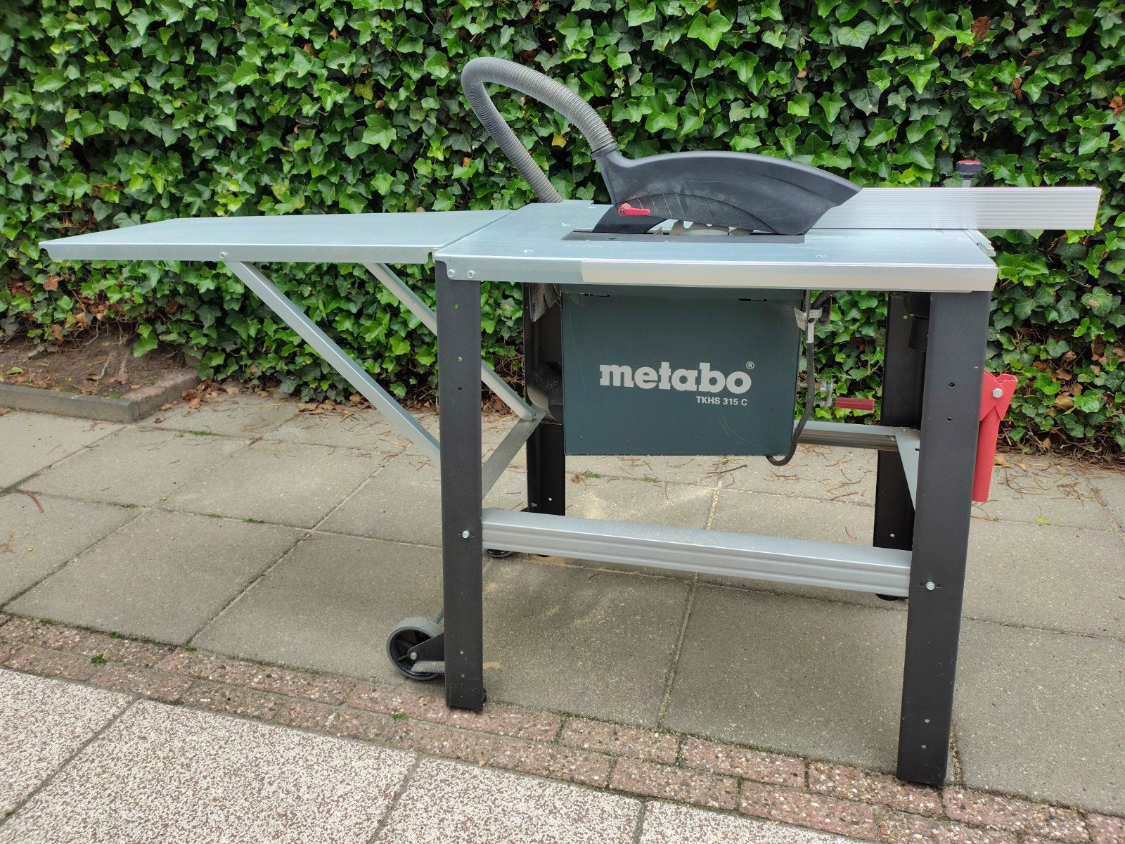 ALS NIEUW> Metabo TKHS 315 C Tafel cirkelzaag machine 2000W, Ophalen, Cirkelzaag, 70 mm of meer, Zo goed als nieuw
