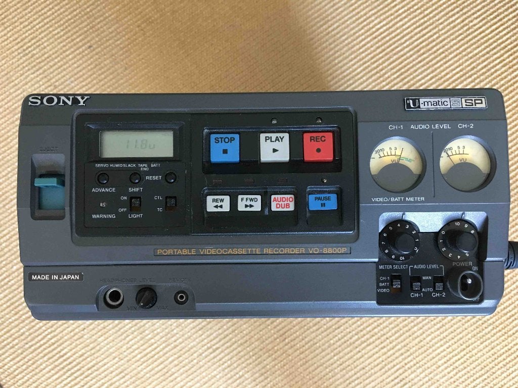 Sony VO 8800P, Ophalen of Verzenden, Gebruikt, Video