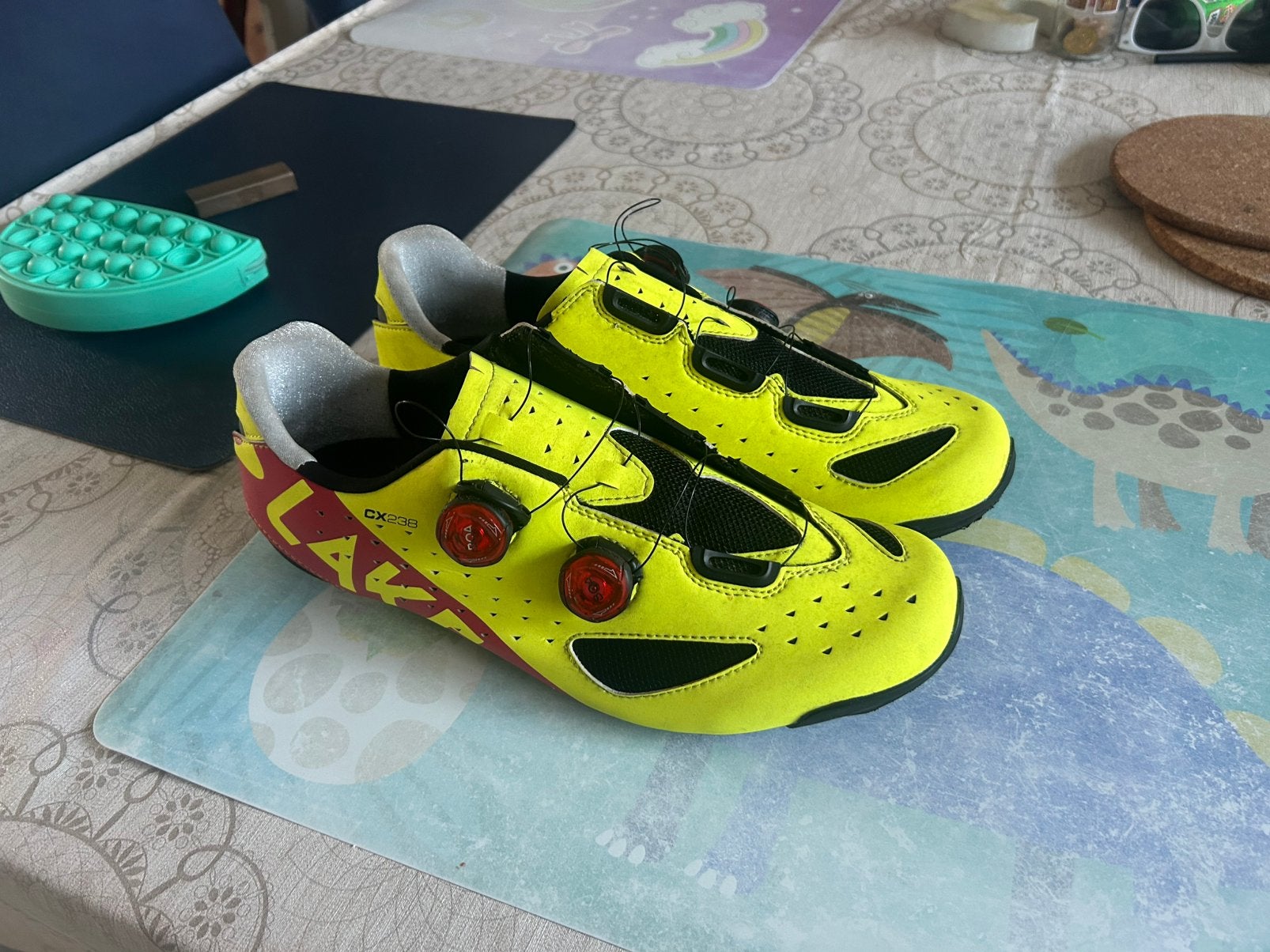 Lake cx238 full carbon maat 47, Fietsen en Brommers, Fietsaccessoires | Fietskleding, Ophalen of Verzenden, Zo goed als nieuw