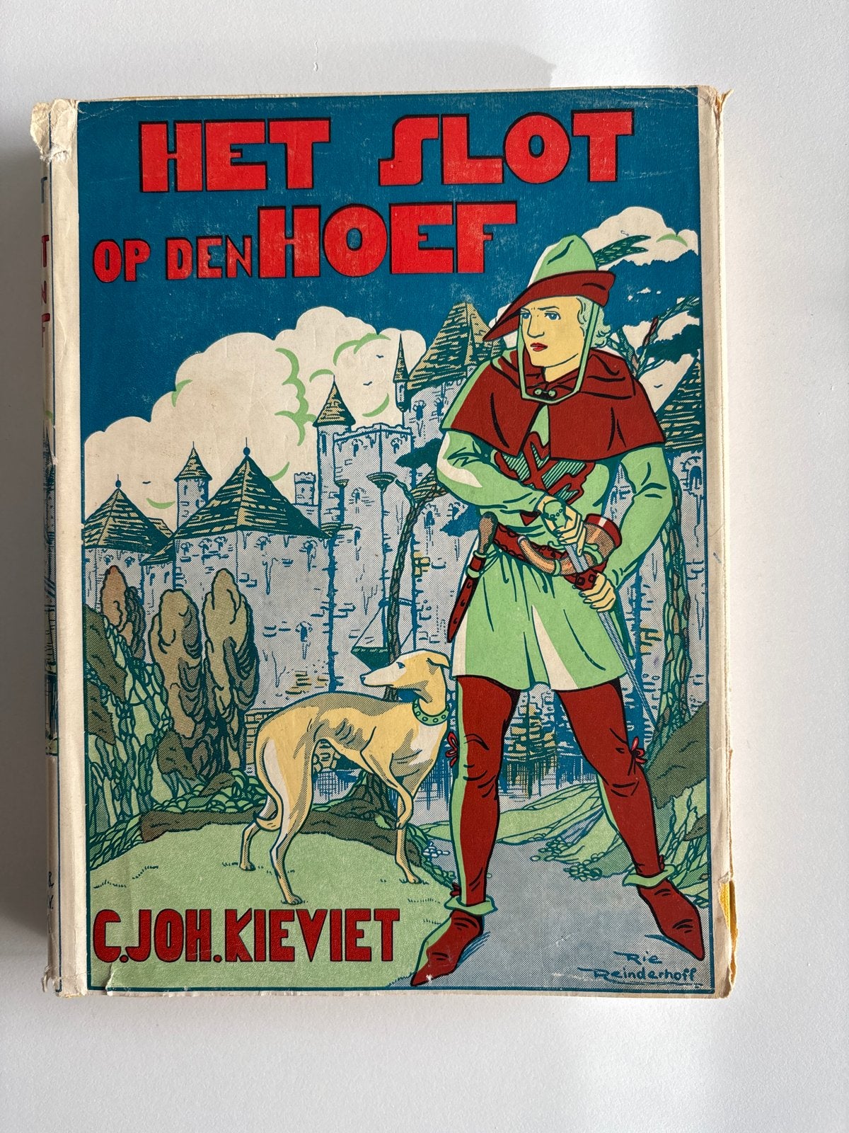 Het slot op den Hoef - C. Joh. Kieviet (Vintage Jeugdboek), Ophalen of Verzenden, Gelezen, Fictie algemeen