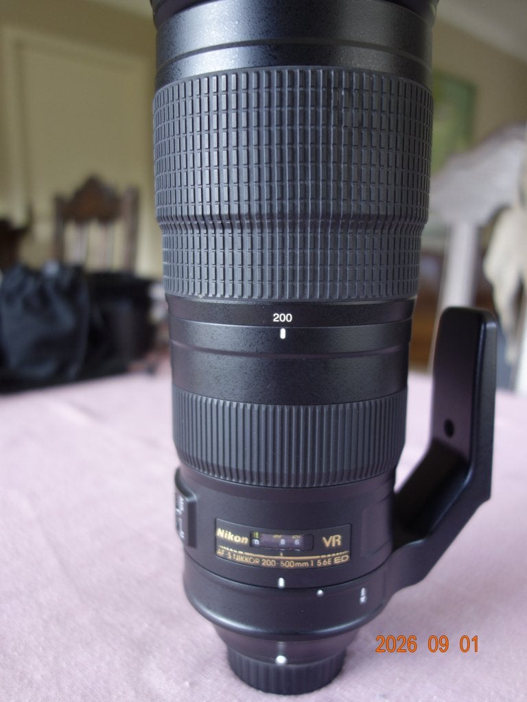 Nikon AF-S 200-500mm, Ophalen, Beschermhoes/tas, Nikon, Telelens