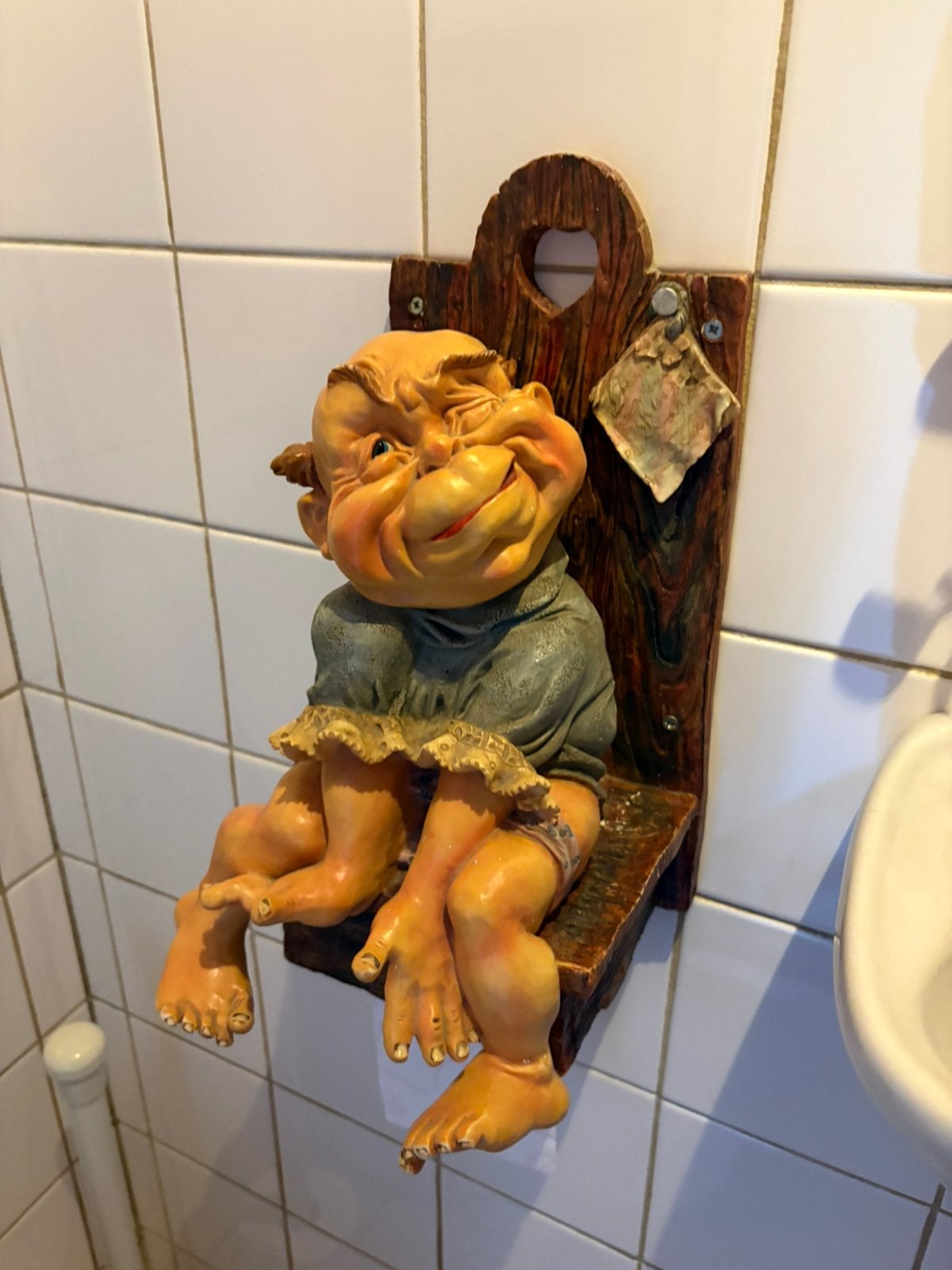 Laaf Efteling toiletrolhouder, Verzamelen, Efteling, Ophalen, Gebruikt, Beeldje of Poppetje