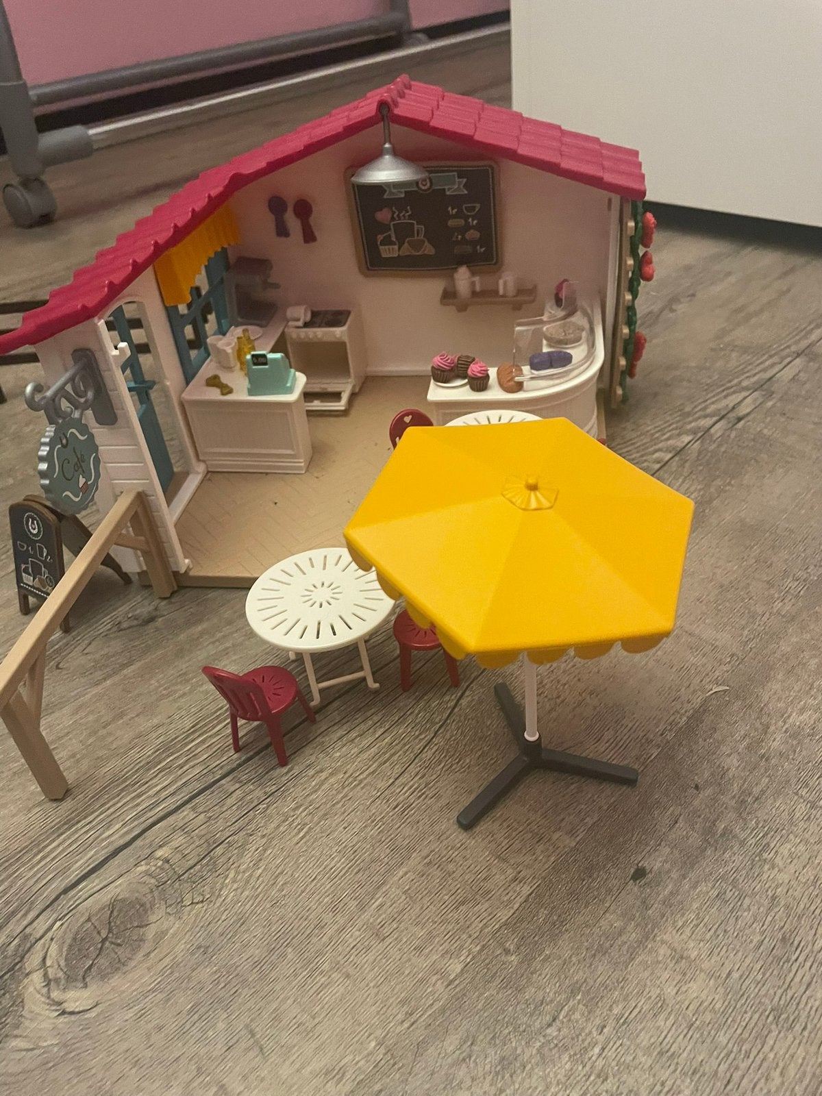 Schleich café, Verzamelen, Ophalen of Verzenden, Zo goed als nieuw